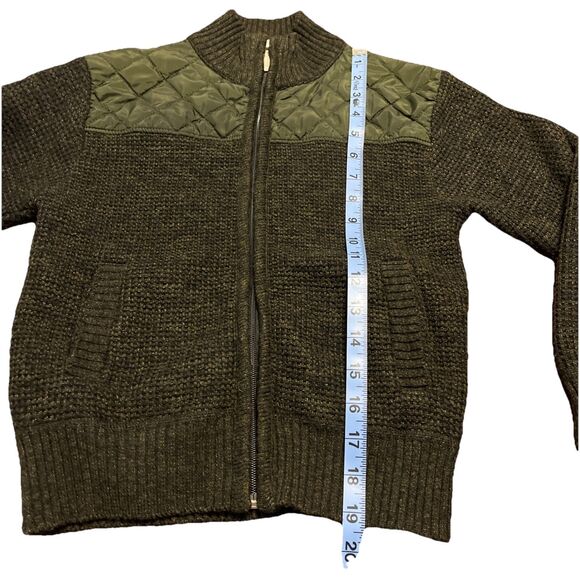 Gioberti Boy's Knitted Full Zip Cardigan Sweater Size 10 - Picture 4 of 8